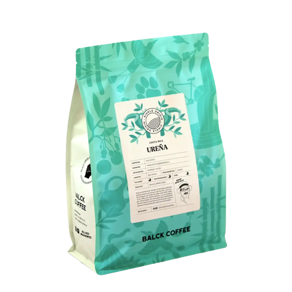 Balck Coffee Kaffebonor Costarica Urena