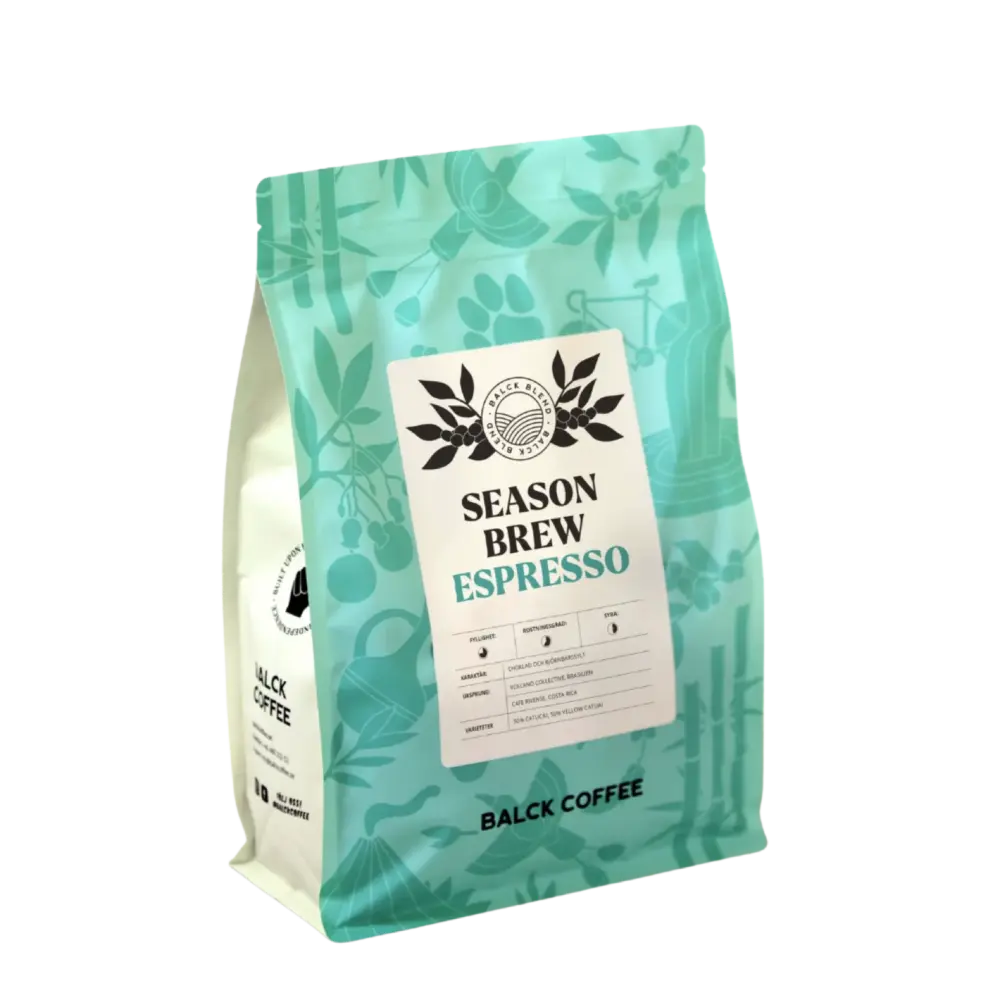 Balck Coffee Kaffebonor Espresso Blend Scaled